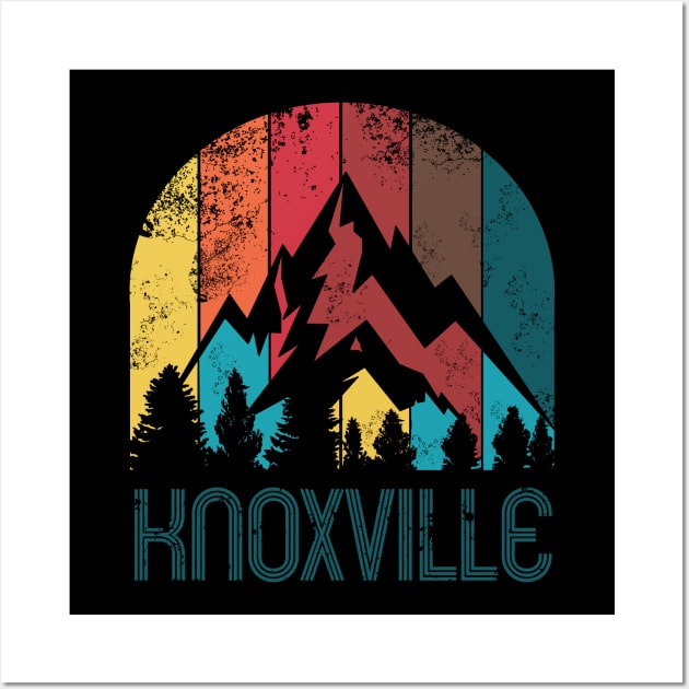 Retro City of Knoxville T Shirt for Men Women and Kids Wall Art by HopeandHobby